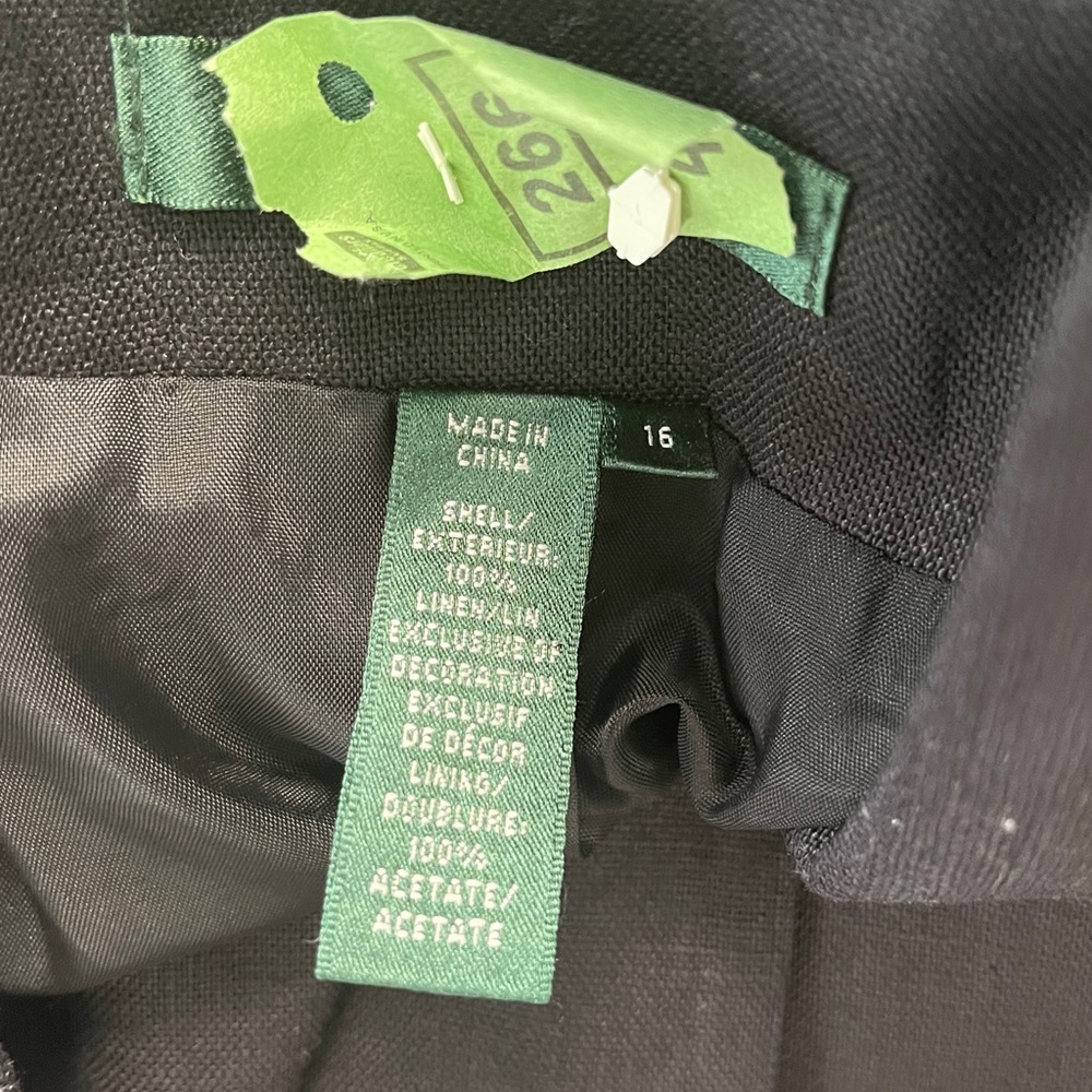 Lauren by Ralph Lauren Linen Blazer - Picture 10 of 10
